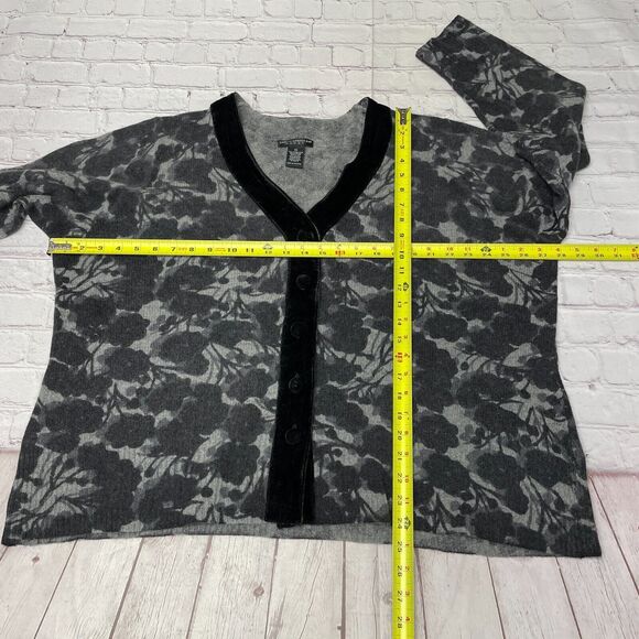 Sarah Spencer Women Cardigan Sweater Size 3X Lambs Wool Angora Blend M243 -17 - Picture 2 of 13